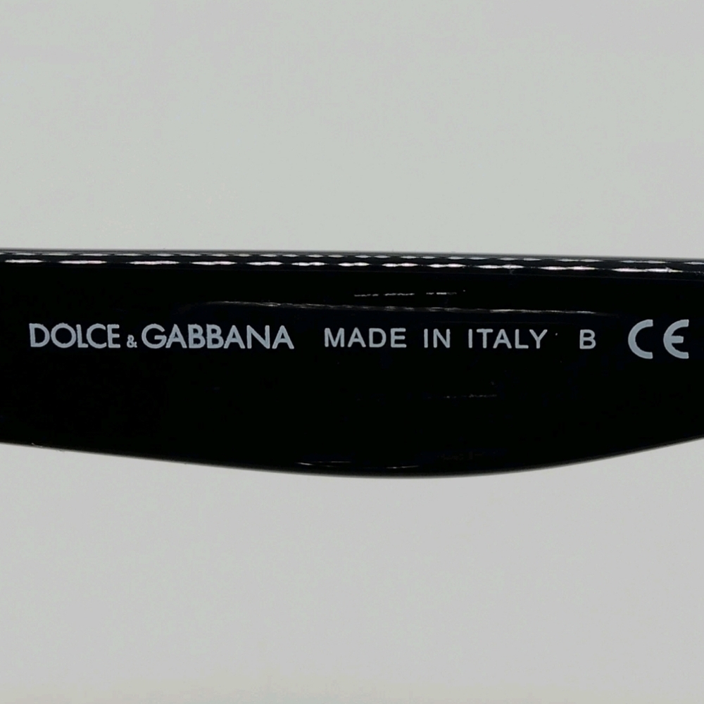 Dolce & Gabbana Black and Gold Sunglasses - Picture 5 of 10
